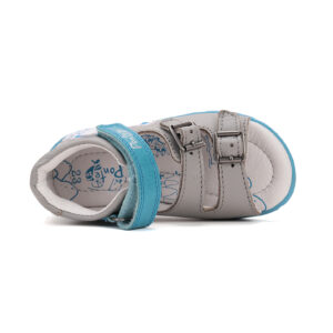 Ponte20 fiú supinált gyerekszandál - szürke, oldalán jegesmaci-DA05-5-1362 - Image 4
