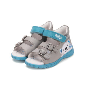 Ponte20 fiú supinált gyerekszandál - szürke, oldalán jegesmaci-DA05-5-1362 - Image 6