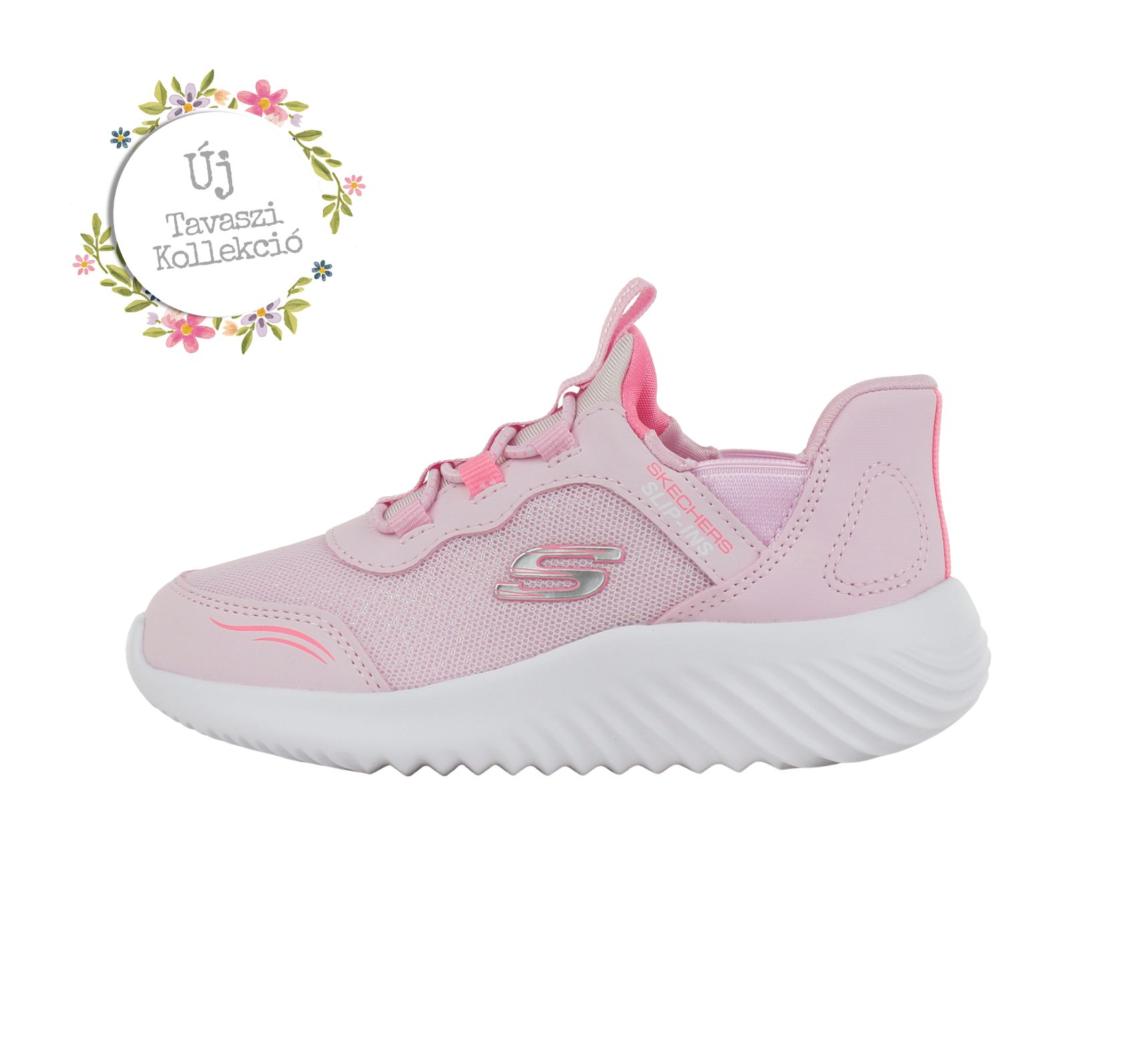 Skechers lány Slip-Ins sportcipő – rózsaszín – 303585N